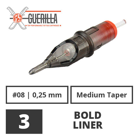 Guerilla Cartridges - Bold Liner