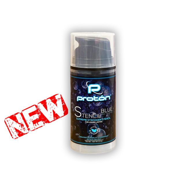 PROTON STENCIL FLÜSSIGKEIT BLUE 100ml NEW