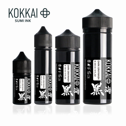 Kokkai - Sumi - Dark Graywash