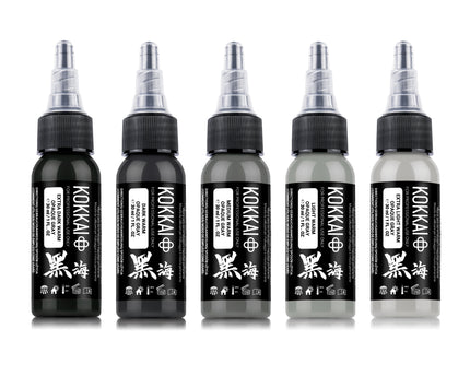 Kokkai - Sumi - Warm Opaque Gray - Set