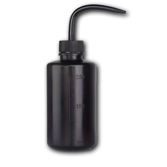 SCHWANENHALS FLASCHE 250ml SCHWARZ