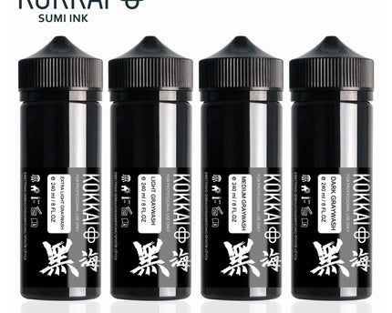 Kokkai - Sumi - Graywash Set - 4 Stk