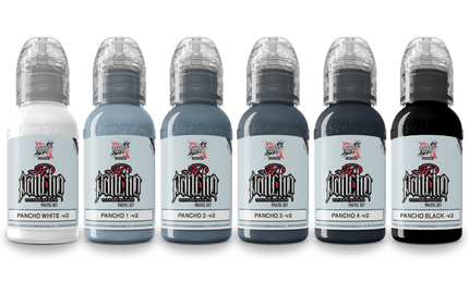 World Famous Limitless - A.D. Pancho Pastel Grey Set v2  - 6 x 30 ml