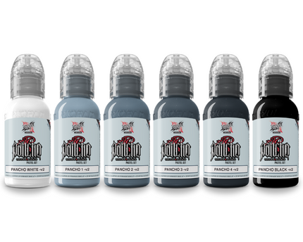 World Famous Limitless - A.D. Pancho Pastel Grey Set v2  - 6 x 30 ml