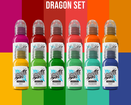World Famous Limitless - Dragon Set - 12 x 30 ml