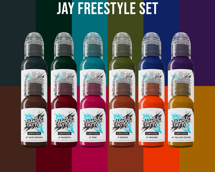 World Famous Limitless - Jay Freestyle Set - 12 x 30 ml
