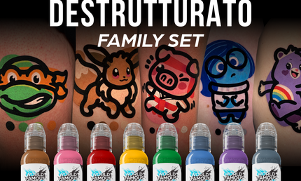 World Famous Limitless - The Mambo Destrutturato Family Set - 8x 30 ml