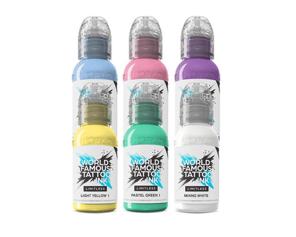 World Famous Limitless - Pastel Collection - 6x 30 ml