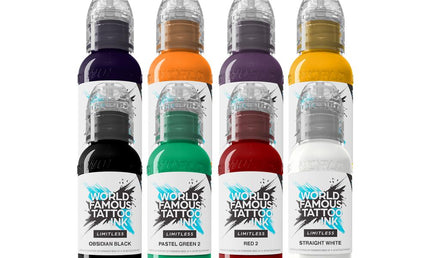 World Famous Limitless - Primary Colours Set 1 - 8x 30 ml