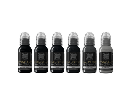 World Famous Limitless - Silvano Fiato Blackwash Set  - 6 x 30 ml
