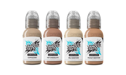World Famous Limitless - Santucci Skin Tone Set - 4x 30 ml