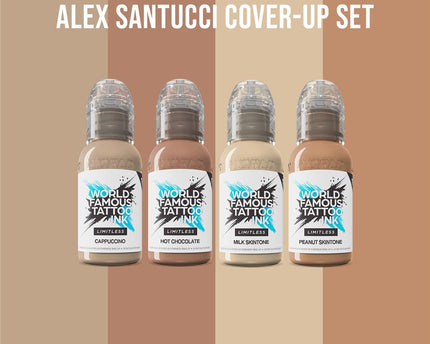 World Famous Limitless - Santucci Skin Tone Set - 4x 30 ml