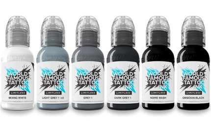 World Famous Limitless - Thomas Carli Jarlier Noire Ink Set v2 - 6x 30 ml