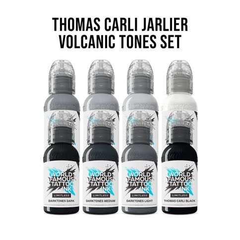 World Famous Limitless - Thomas Carli Jarlier Volcanic Tones Set - 8x 30 ml