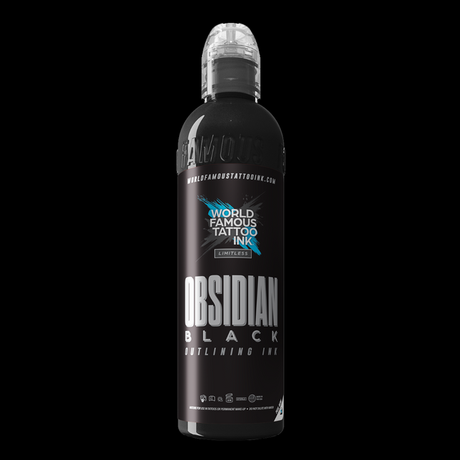 WORLD FAMOUS LIMITLESS OUTLINE BLACK