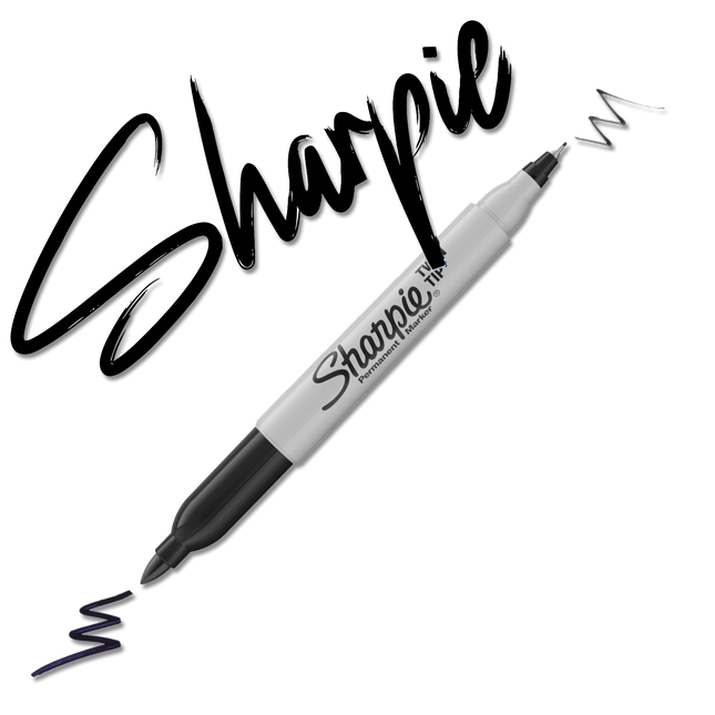 SHARPIE TWIN STENCIL STIFTE