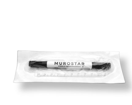 Tattoostift - schwarz - steril - 12 cm