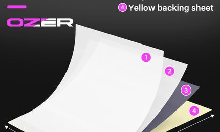 Ozer - Thermo - Transferpapier- 50 Stk -  A4