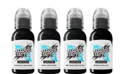 World Famous Limitless - Lining & Shading Set - 4 x 30ml