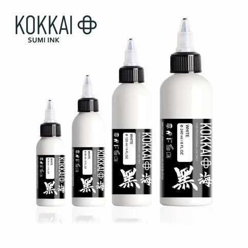 Kokkai - Sumi Ink - White