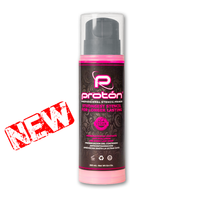 PROTON STENCIL FLÜSSIGKEIT RED 250ml NEW