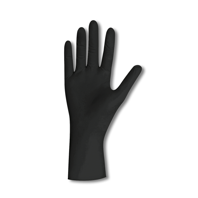 UNIGLOVES® BLACK LATEX